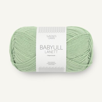 BABYULL LANETT von SANDNES GARN - PISTASJ IS (8532) - 50 g / ca. 175 m Wolle