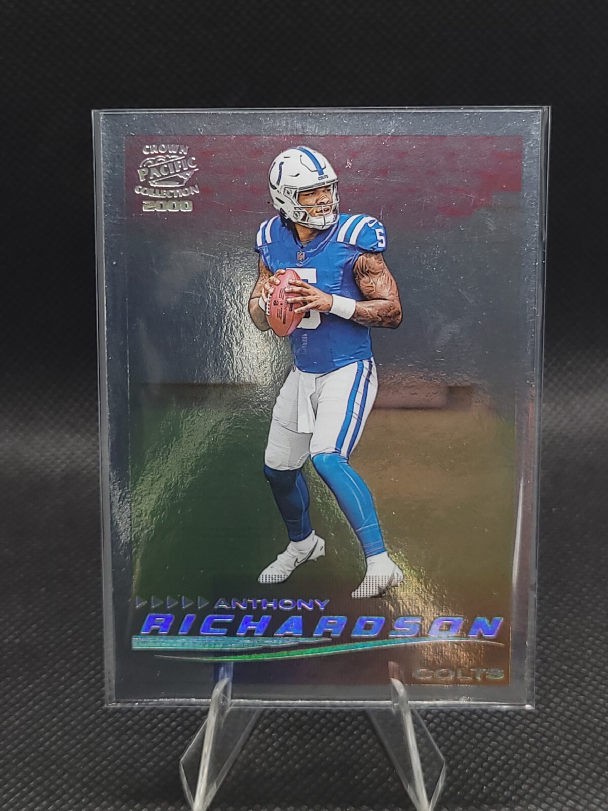 Anthony Richardson (RC) 2023 Zenith #3 Crown Pacific Collection Rookie