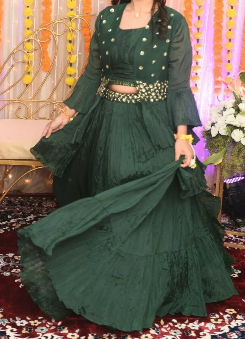 Green occasion deals jacket