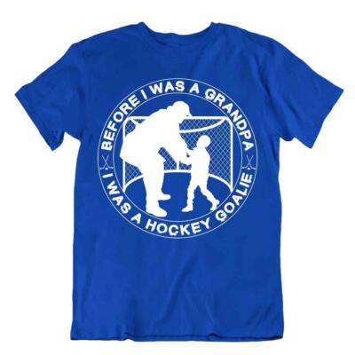 Hockey Sport T-Shirt Tee cool Geschenk Opa Vintage süß lustig klassisch