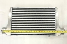 Universal Aluminum Front Mount Intercooler 25x13x3 Overall 3 Inletoutlet Universal Aluminum Front Mount Intercooler 25x13x3 Overall 3 Inletoutlet