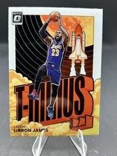 2021-22 OPTIC T-MINUS 3-2-1 LEBRON JAMES LOS ANGELES LAKERS BASKETBALL CARD