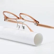 Flip Up Fashion Trend Retro Acetate Eyeglasses Frames Men Women Vintage Glasses