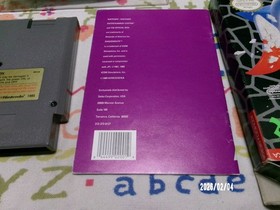 #822 Shadowgate NES CIB with both manual & Hint book RARE COMBINATION