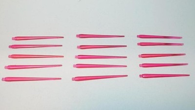 Beam Saber Effect Set Flat Dark Pink 15 Pieces Gunpla Sold as-is / For parts or