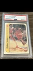 Michael Jordan Chicago BULLS HOF 1986 Fleer Sticker #8 PSA 7 RC Rookie Card