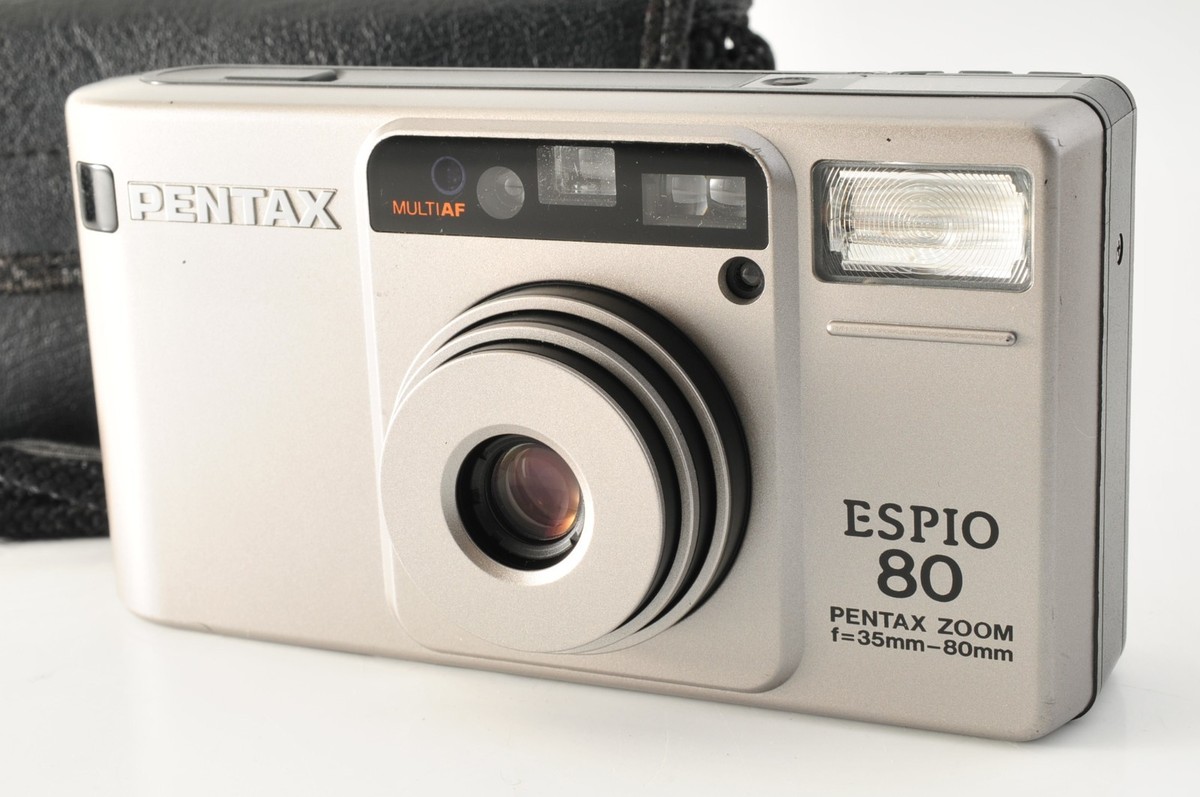Mint] Pentax Espio 80 Zoom 35mm AF Point & Shoot Film Camera Retro