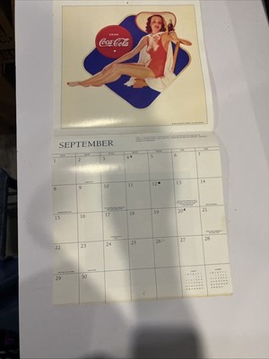 VINTAGE COCA COLA CALENDAR 1996 NEW | eBay