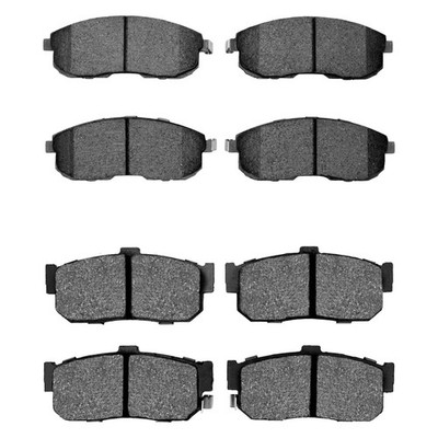 For Nissan Maxima 99-00 R1 Concepts Optimum OEp Front & Rear Brake Pad Set