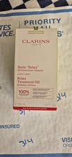 CLARINS Relax Body Treatment Oil 100 PLANT Extracts 3.4oz NIB