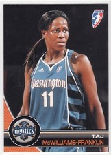 2008 Rittenhouse WNBA Card #6 - Taj McWilliams-Franklin - Washington Mystics