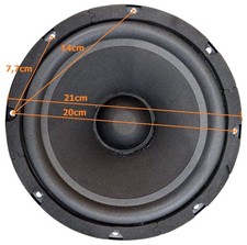 Woofer, Sospensione, Altoparlante, Bordo, Riconatura - Foto 2