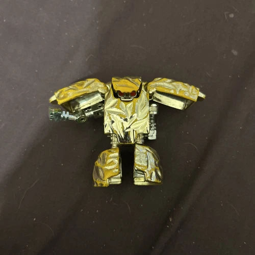 VTG 1985 GoBots Rock Lords Nuggit Tonka Bandai Transforming Robot Golden Nugget