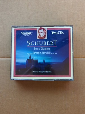 SCHUBERT NEW HUNGARIAN QUARTET - String Quartets - CD - VoxBox