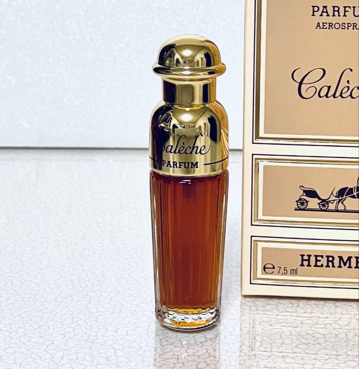 Rare Vintage HERMES Caleche Perfume Aerospray 7.5 ml 0.25 oz EDP