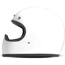 Casco moto integrale DMD Racer Standard bianco