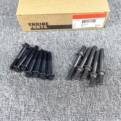 12PCS Exhaust Manifold Bolts Studs For Dodge Ram 5.9 6.7 Cummins 03-19 3944655