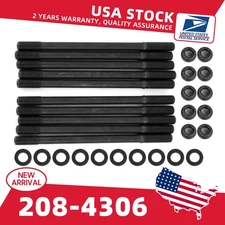 208-4306 Cylinder Engine Head Studs For Honda B20 B20B with B16A Head B20VTEC