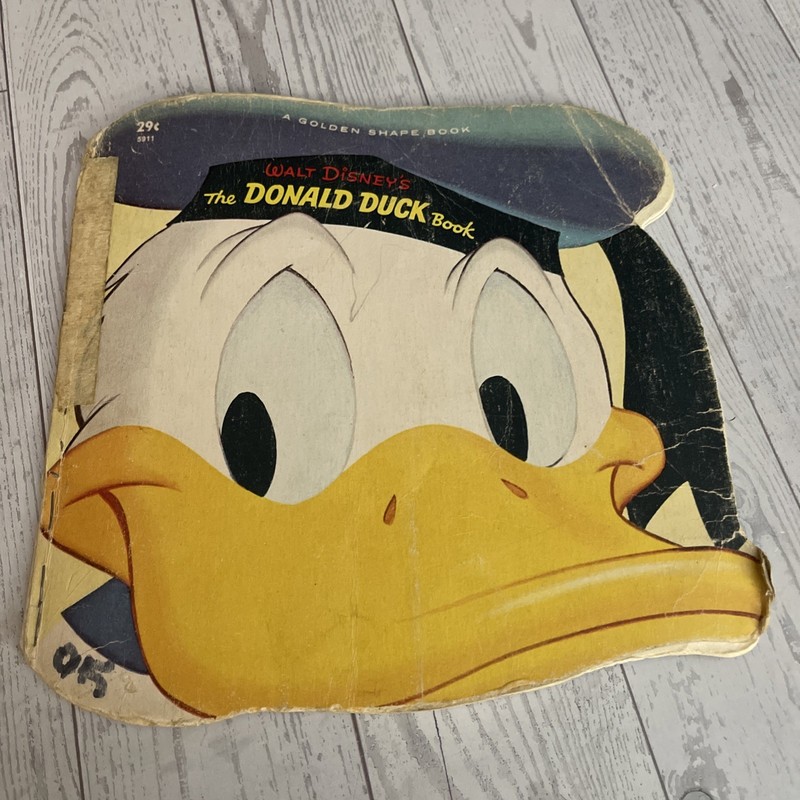 A Golden Shape Book Walt Disney's The Donald Duck Book