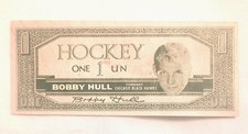 1962 Topps Hockey Bucks Bobby Hull card