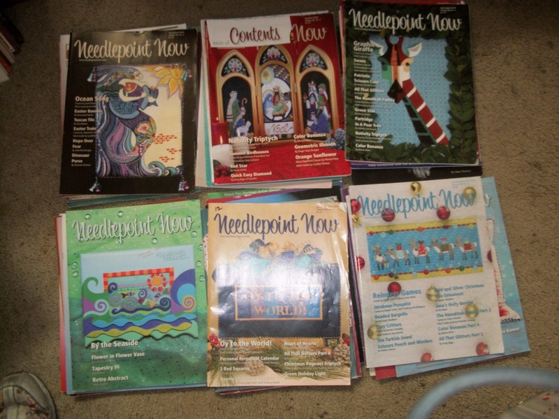 Needlepoint Now Magazine Lot of 36 Issues 1999 - 2019