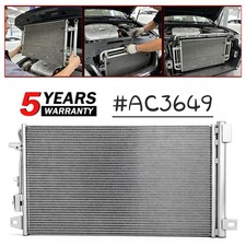 1X Aluminum AC Condenser Fits 2007-2013 2014 2015 2016 GMC Acadia 3.6L AC3649