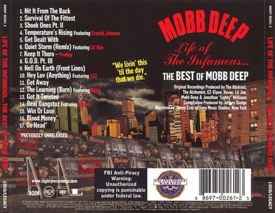 Mobb Deep Life Of The Infamous... The Best Of Mobb Deep New CD