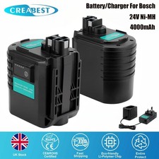 Per Bosch BAT019 BAT021 BAT020 GBH24VRE GBH24VFR 24V 4.0AH Ni-MH batteria/caricabatterie