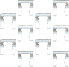 10Pcs Stainless Steel Car Brake Hose Clips - Strong, Durable Replacement U...