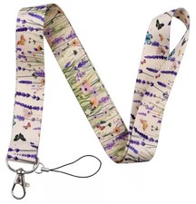 Lavender Lavandula Flower Flowers Plant Fragrance 17.7" Neck Lanyard