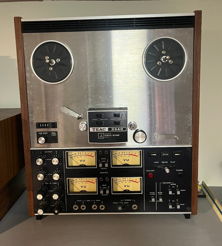 TEAC 3340 REEL TO REEL -PROFESSIONALLY FULLY SERVICED