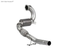 Milltek Ø70mm Downpipe mit 200-Zeller Sport-Kat VW UP! 1.0l TSI + GTI