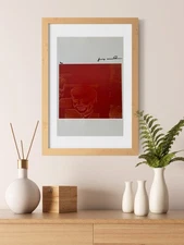 Andy Warhol, Original Hand-signed Print with COA & Appraisal of $3,500.-