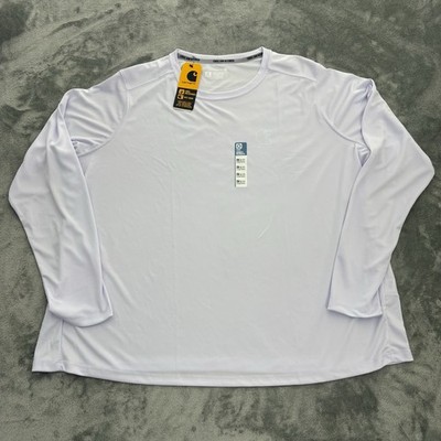 Carhartt Sun Defender Shirt Womens 2X Lightweight Long Sleeve Purple Force T Tee