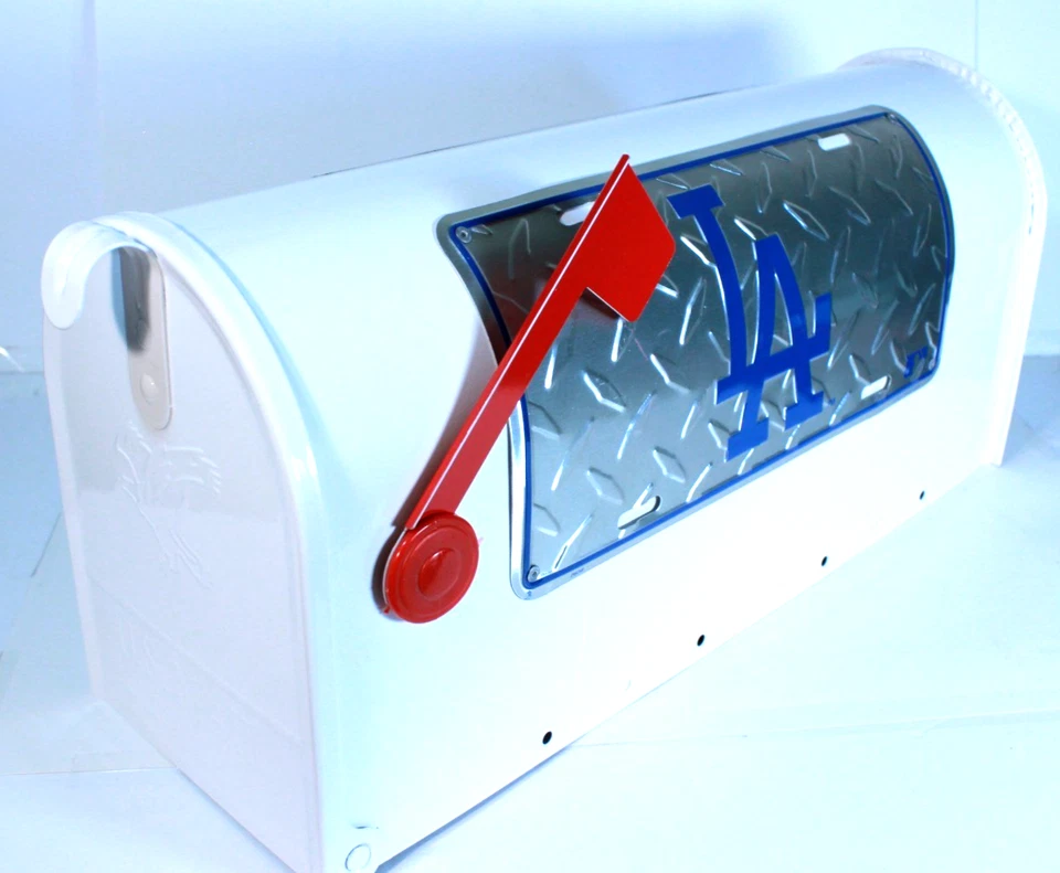 Buzón L.A Dodger MLB Vintage 2004 Extremadamente Raro *Ver Descripción del Vendedor Foto 3 de 4