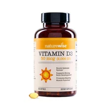 Vitamin D3 2000iu (50 mcg) 1-Year Supply for Immune Support, Healthy Muscle F...