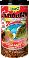 JumboMin Large Floating Sticks, Food for Monster Fish, 7.4 Ounce