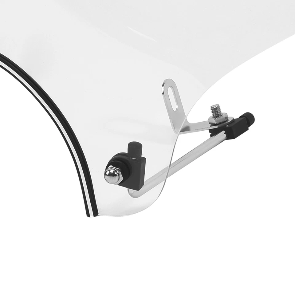 Clear Motorcycle Windscreen Windshields Fit For Honda Suzuki GZ250 1999-2010 US - Image 4 of 4