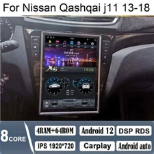 12.1" Android Navigation Car GPS Stereo Radio Wifi For Nissan Qashqai j11 13-18