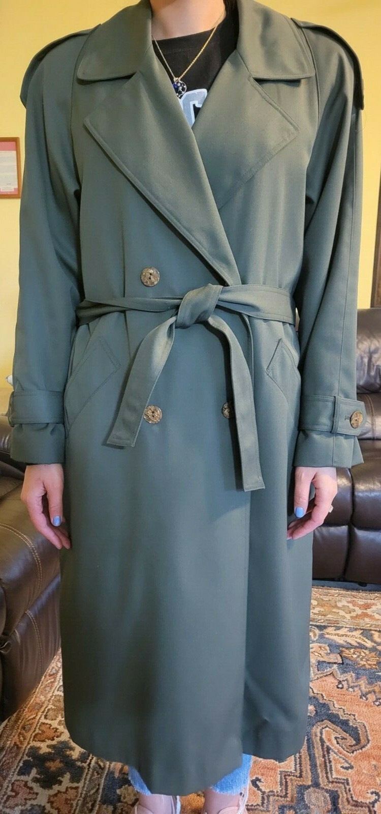 gallery women's trench coat