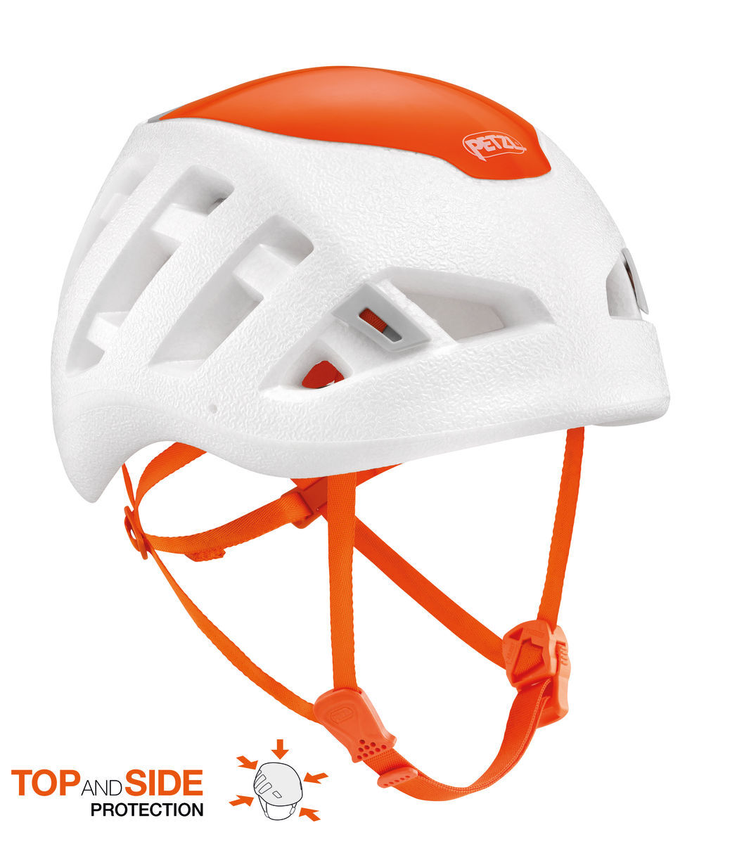 PETZL Helmet Sirocco Bianco -Arancio