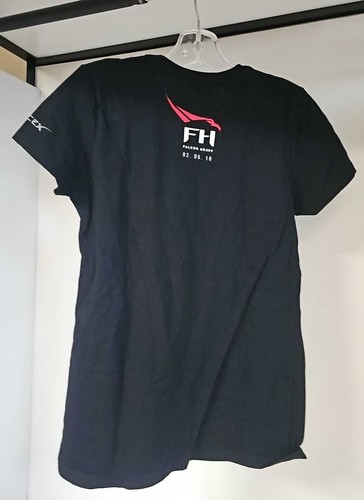 NWT SpaceX Black Youth XL t-shirt Falcon Heavy Starman Tesla Roadster 2.06.18 - Picture 4 of 6