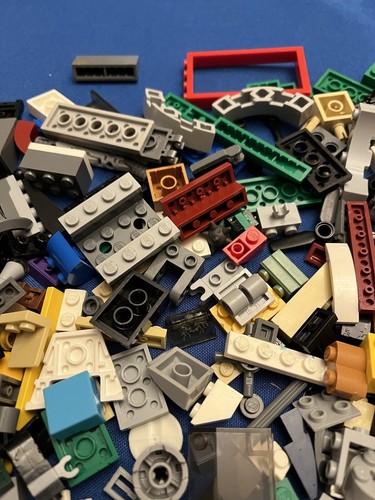 LEGO 11 Bricks Blocks Parts and Pieces Mixed Building Bulk Lot of 1 Lbs 8.6Oz - Picture 5 of 24