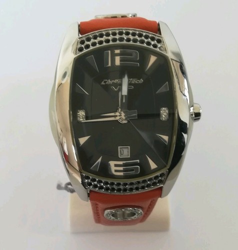 OROLOGIO donna CHRONOTECH VIP CT.7813M/03S BRILLANTINI PRISMA CASS ACCIAIO  NUOVO | eBay