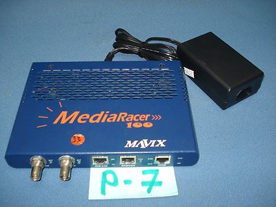 MAVIX MediaRacer Model: 100CM/S P/N: MXR052