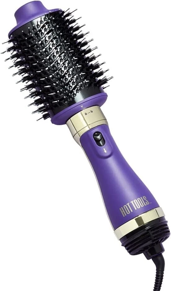 Hot Tools Pro Signature One Step Blow Dry Volumizer Styler Detachable Hairbrush - Image 3 of 4