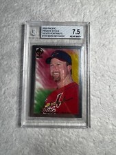 2000 Pacific Private Stock Silver Portraits #120 Mark McGwire /199 BGS 7.5 NM+