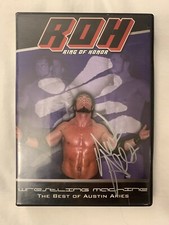 ROH Wrestling Machine: The Best of Austin Aries DVD AUTOGRAPHED! ♈️