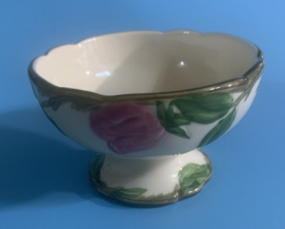 Franciscan Desert Rose~Footed Ice Cream/Sherbet Bowl
