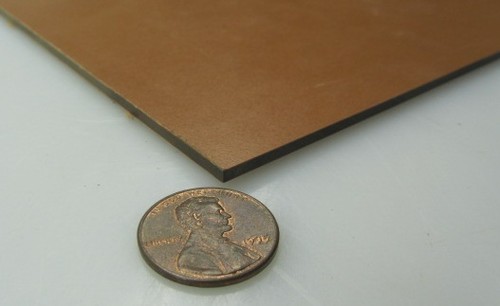 Foglio di carta Micarta fenolica XX grado .094" (3/32") x 12" x 12", 8 unità - Foto 6 di 12